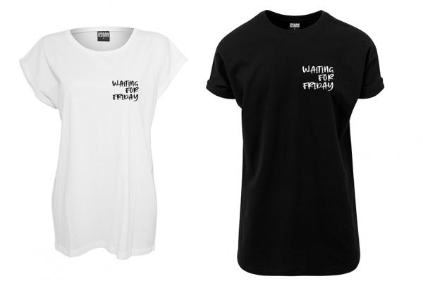 Tshirt (Damen & Herren) Waiting for Friday